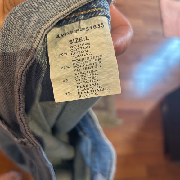 Light Blue Denim Maxi Skirt size medium size or 8 - Picture 3 of 10